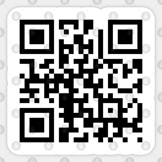 QR Code Scan Sticker by Suva